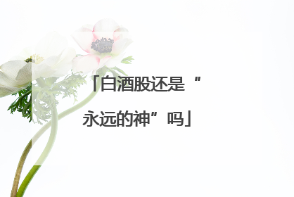 白酒股还是“永远的神”吗