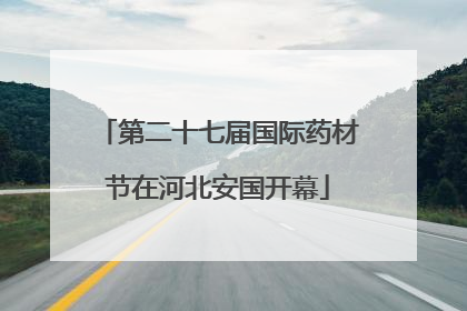 第二十七届国际药材节在河北安国开幕