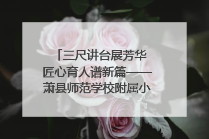 三尺讲台展芳华 匠心育人谱新篇——萧县师范学校附属小学第十三届班主任基本功大赛圆满举办