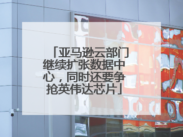 亚马逊云部门继续扩张数据中心，同时还要争抢英伟达芯片