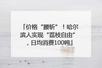 价格“腰斩”！哈尔滨人实现“荔枝自由”，日均消费100吨