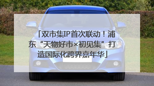 双市集IP首次联动！浦东“天物好市×初见集”打造国际化跨界嘉年华