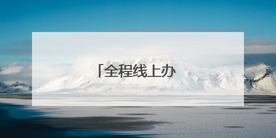 全程线上办 半天可拿证
