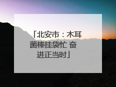 北安市：木耳菌棒挂袋忙 奋进正当时
