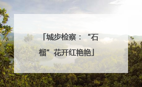 城步检察：“石榴”花开红艳艳