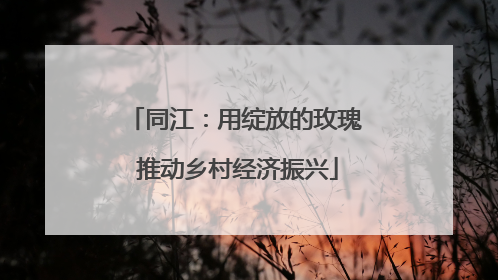同江：用绽放的玫瑰 推动乡村经济振兴