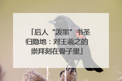 后人“泼墨”书圣归隐地：对王羲之的崇拜刻在骨子里