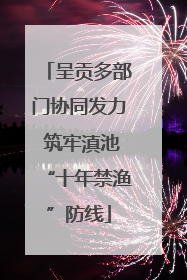 呈贡多部门协同发力 筑牢滇池“十年禁渔”防线