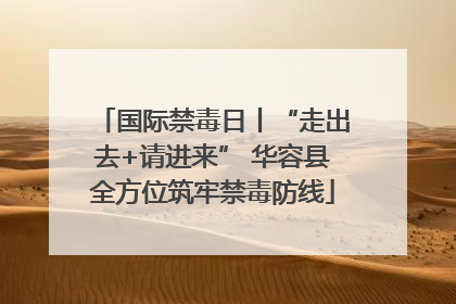 国际禁毒日丨“走出去+请进来” 华容县全方位筑牢禁毒防线