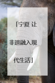 宁夏 让非遗融入现代生活