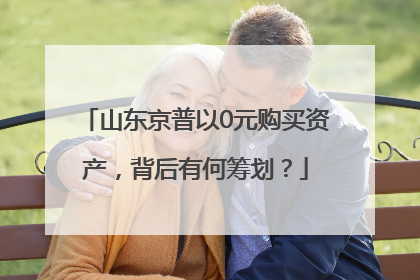 山东京普以0元购买资产，背后有何筹划？