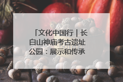 文化中国行｜长白山神庙考古遗址公园：展示和传承多民族文化交融