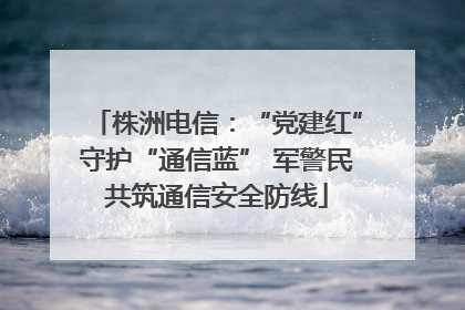 株洲电信：“党建红”守护“通信蓝” 军警民共筑通信安全防线