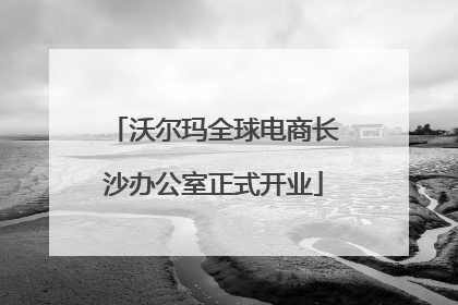 沃尔玛全球电商长沙办公室正式开业