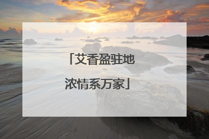 艾香盈驻地 浓情系万家