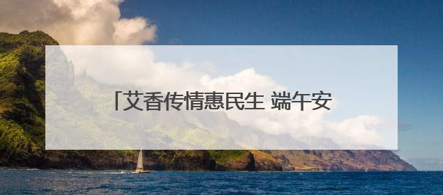 艾香传情惠民生 端午安康驻村情——河南中医药大学驻西峡县寨根乡桑树村工作队端午中医惠民记