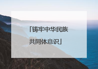 铸牢中华民族共同体意识