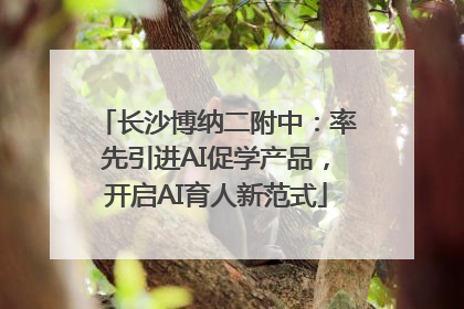 长沙博纳二附中：率先引进AI促学产品，开启AI育人新范式