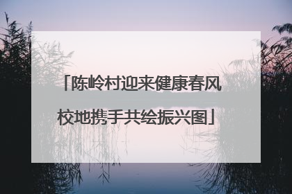陈岭村迎来健康春风 校地携手共绘振兴图