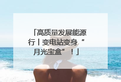 高质量发展能源行丨变电站变身“月光宝盒”！