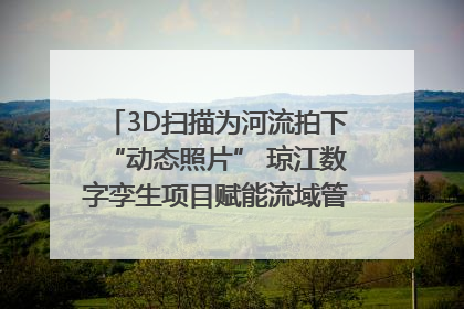 3D扫描为河流拍下“动态照片” 琼江数字孪生项目赋能流域管理｜新闻发布最前线
