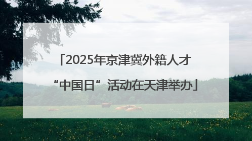 2025年京津冀外籍人才“中国日”活动在天津举办
