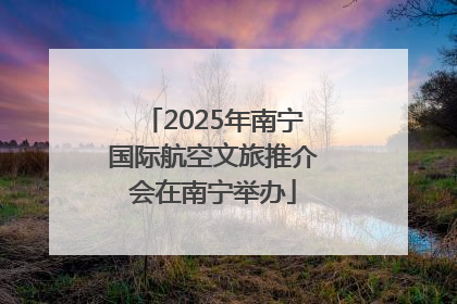 2025年南宁国际航空文旅推介会在南宁举办